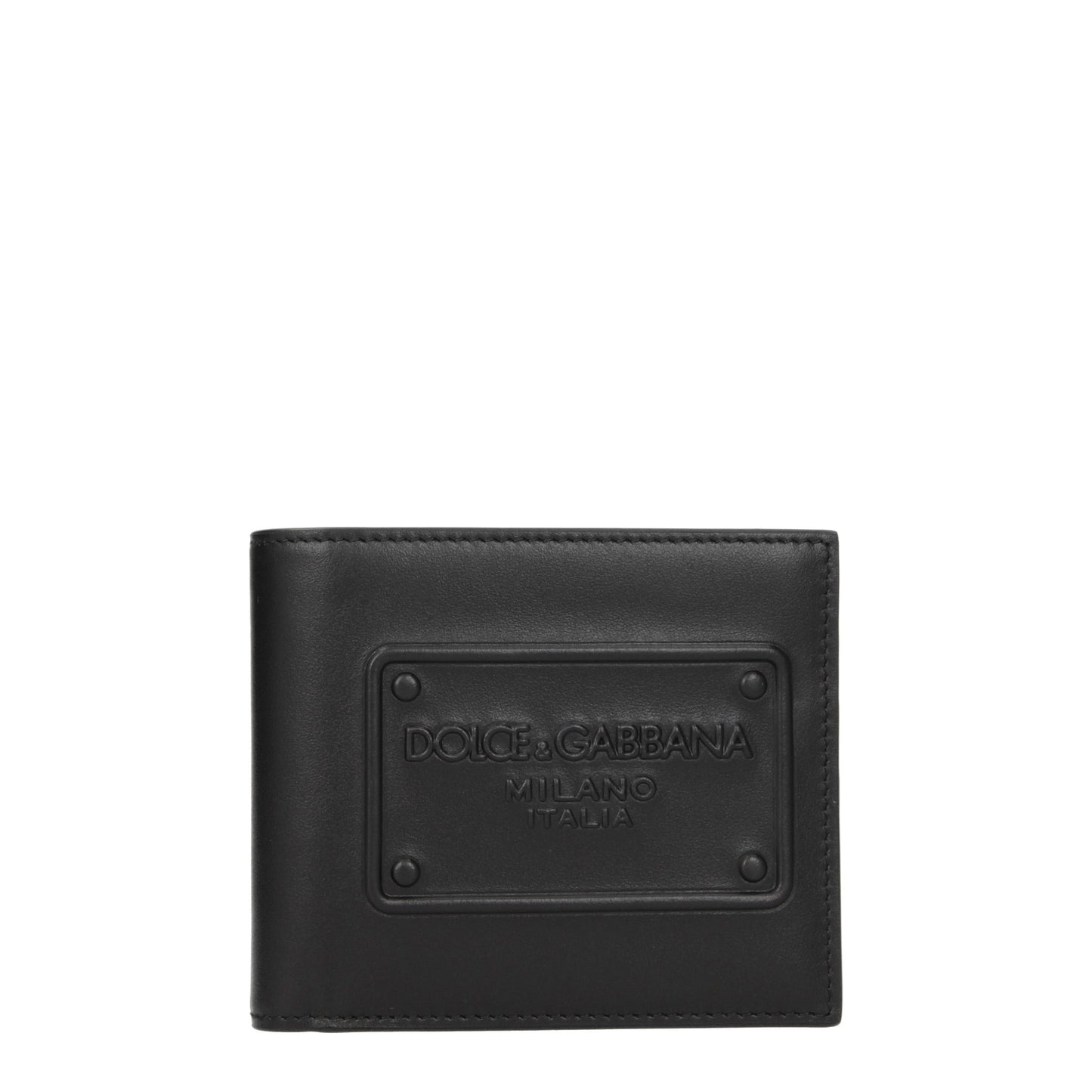 Dolce&Gabbana Wallets Men Leather Black