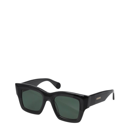 Jacquemus Sunglasses Men Acetate Black