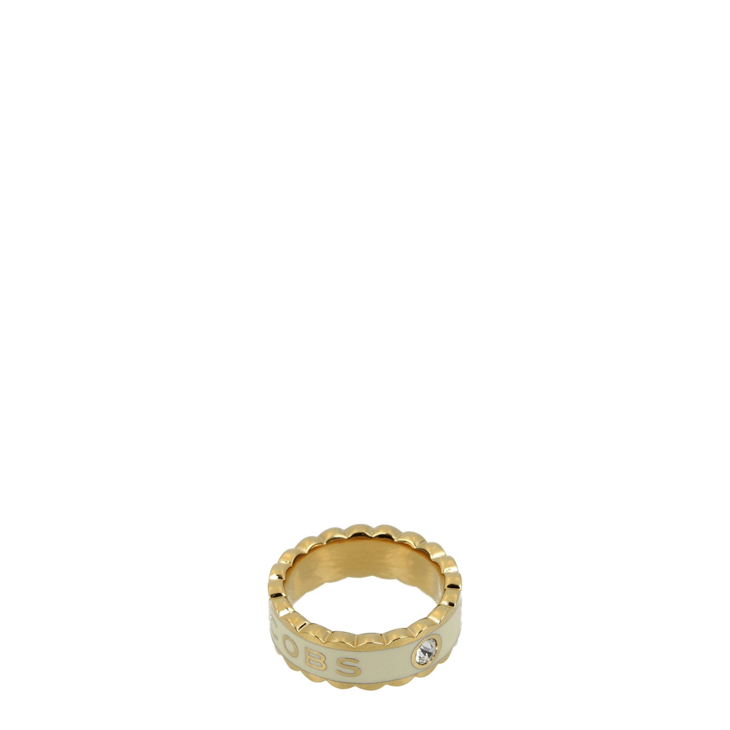 Marc Jacobs Rings Women Brass Beige/Cream