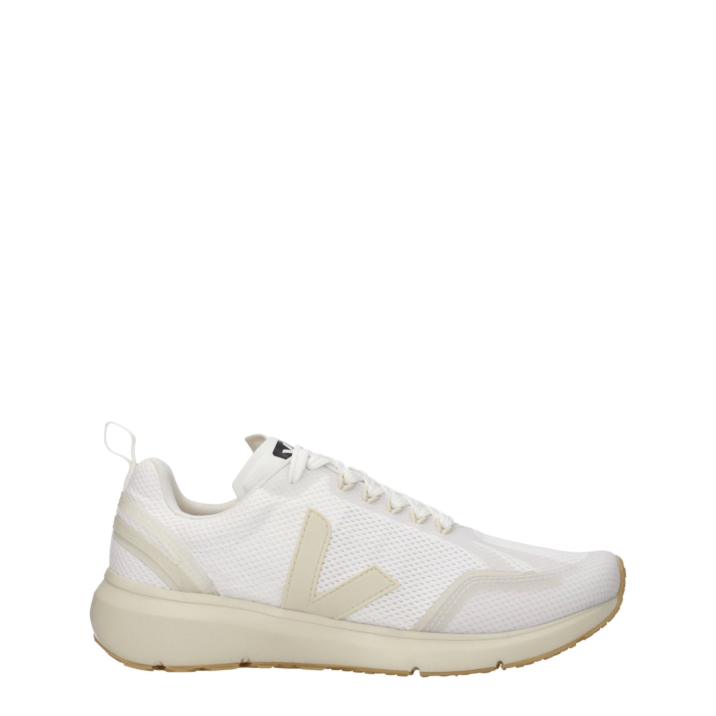 Veja Women's Sneakers in Fabric  White/Light Beige