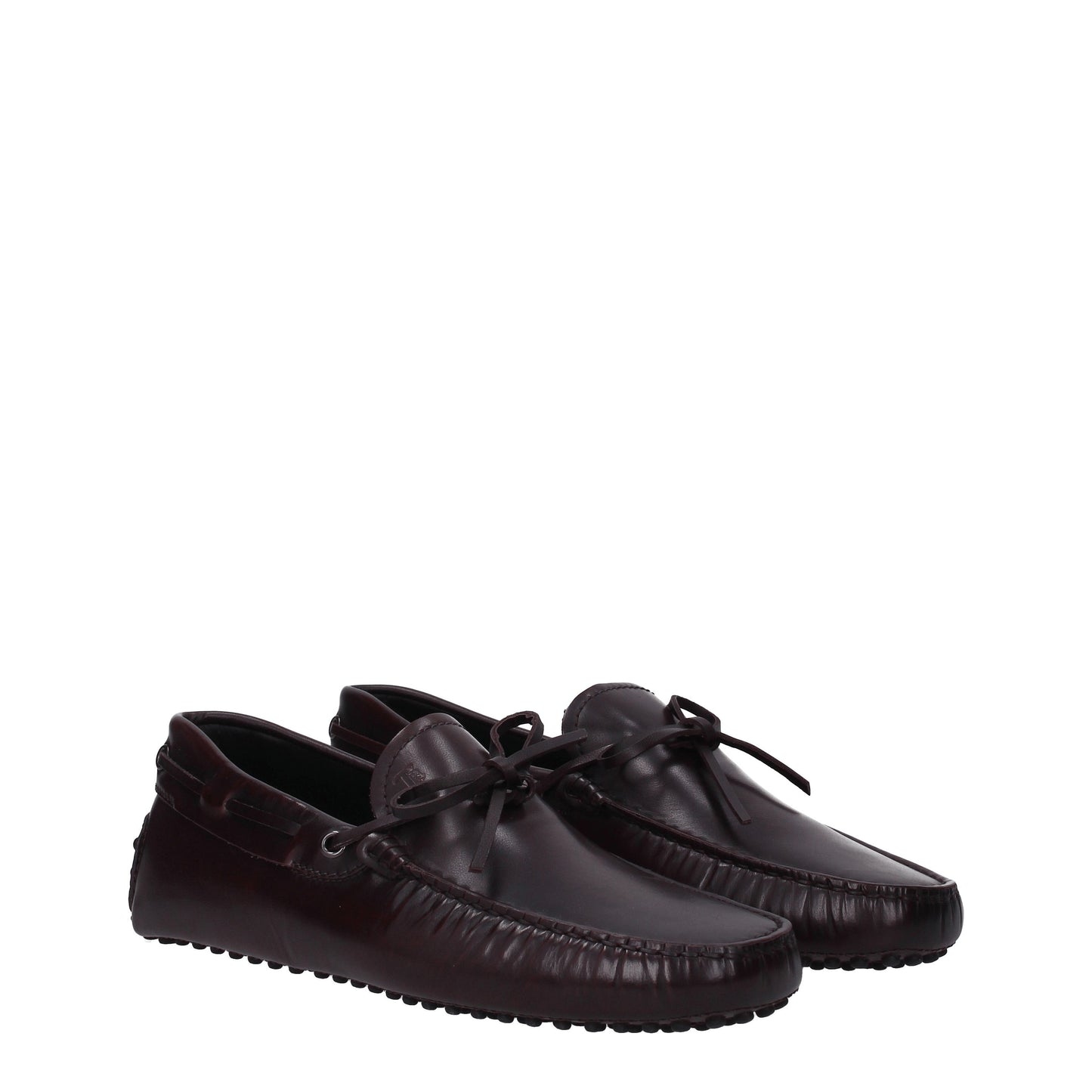 Tod's Men's Loafers in Leather Violet