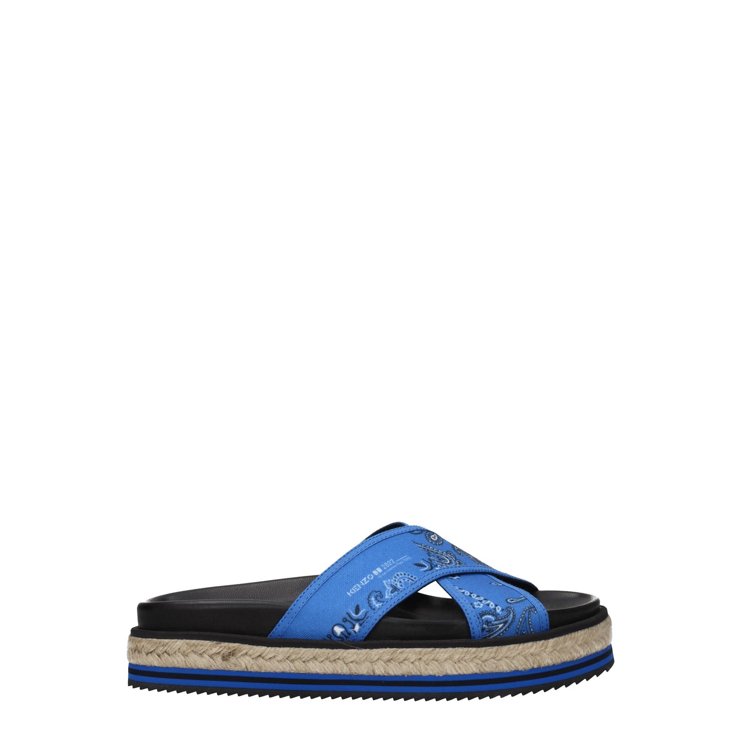 Kenzo Women's Sandals & Slippers in Fabric  Blue