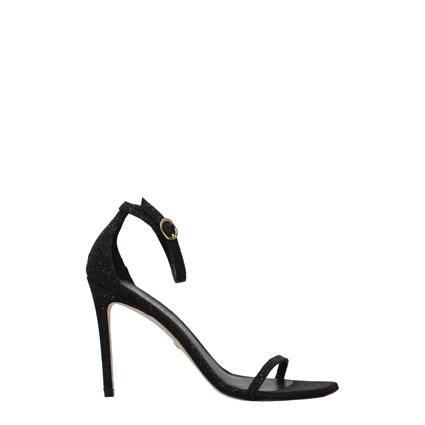 Stuart Weitzman Women's Sandals in Crystal Black