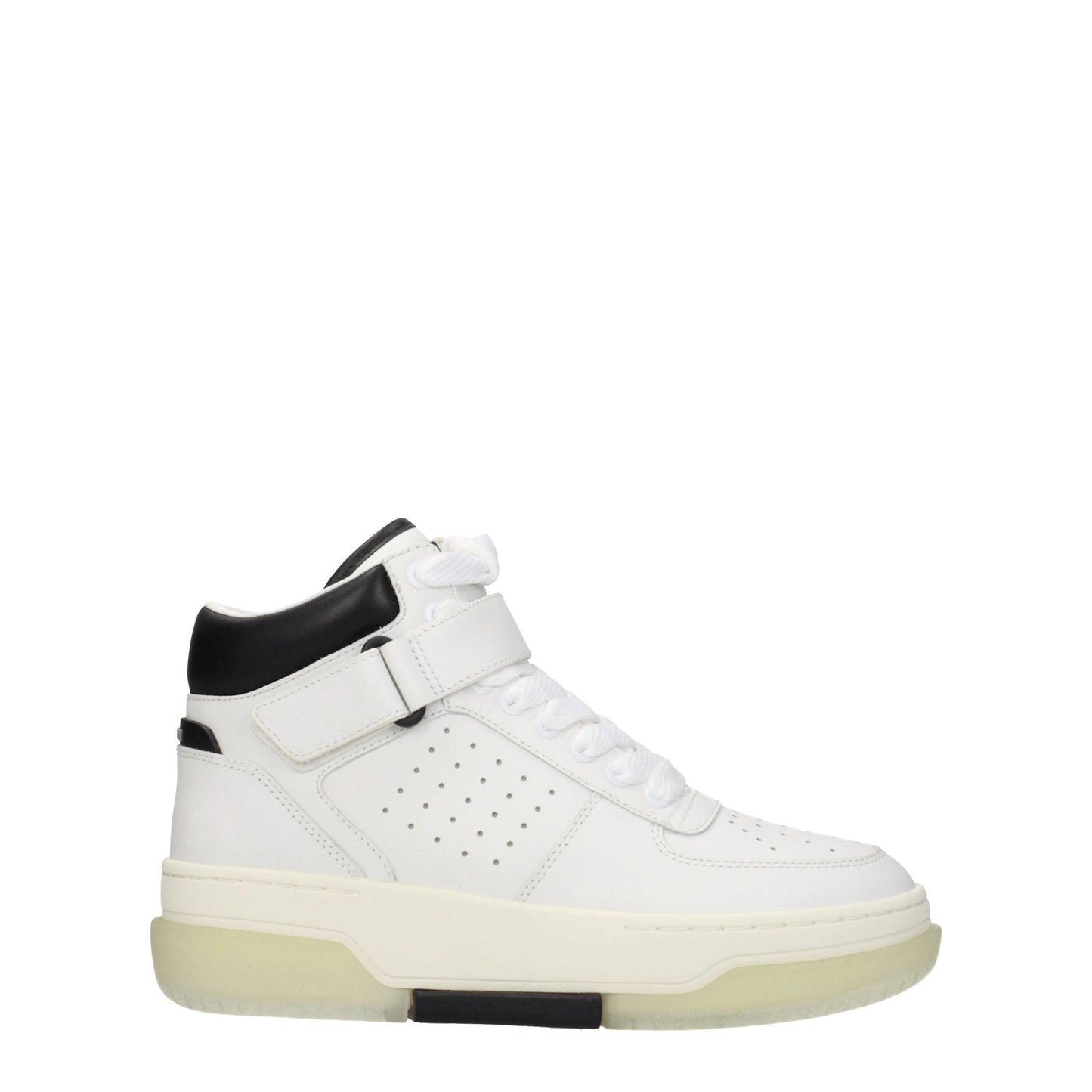 Amiri Men's Sneakers in Leather White/Black