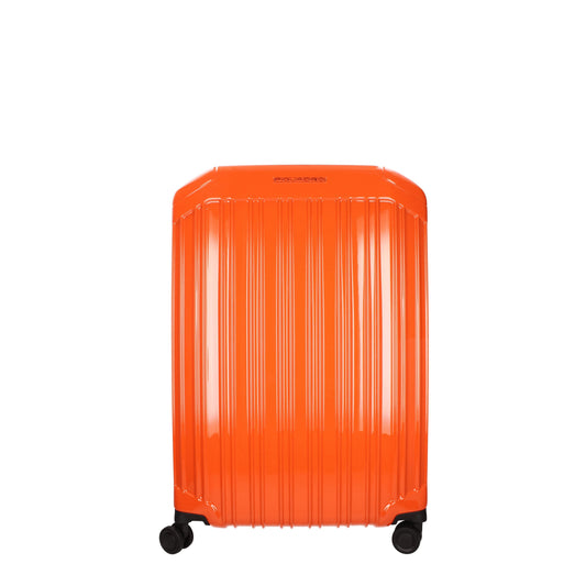 Piquadro Trolley Men Polycarbonate Orange