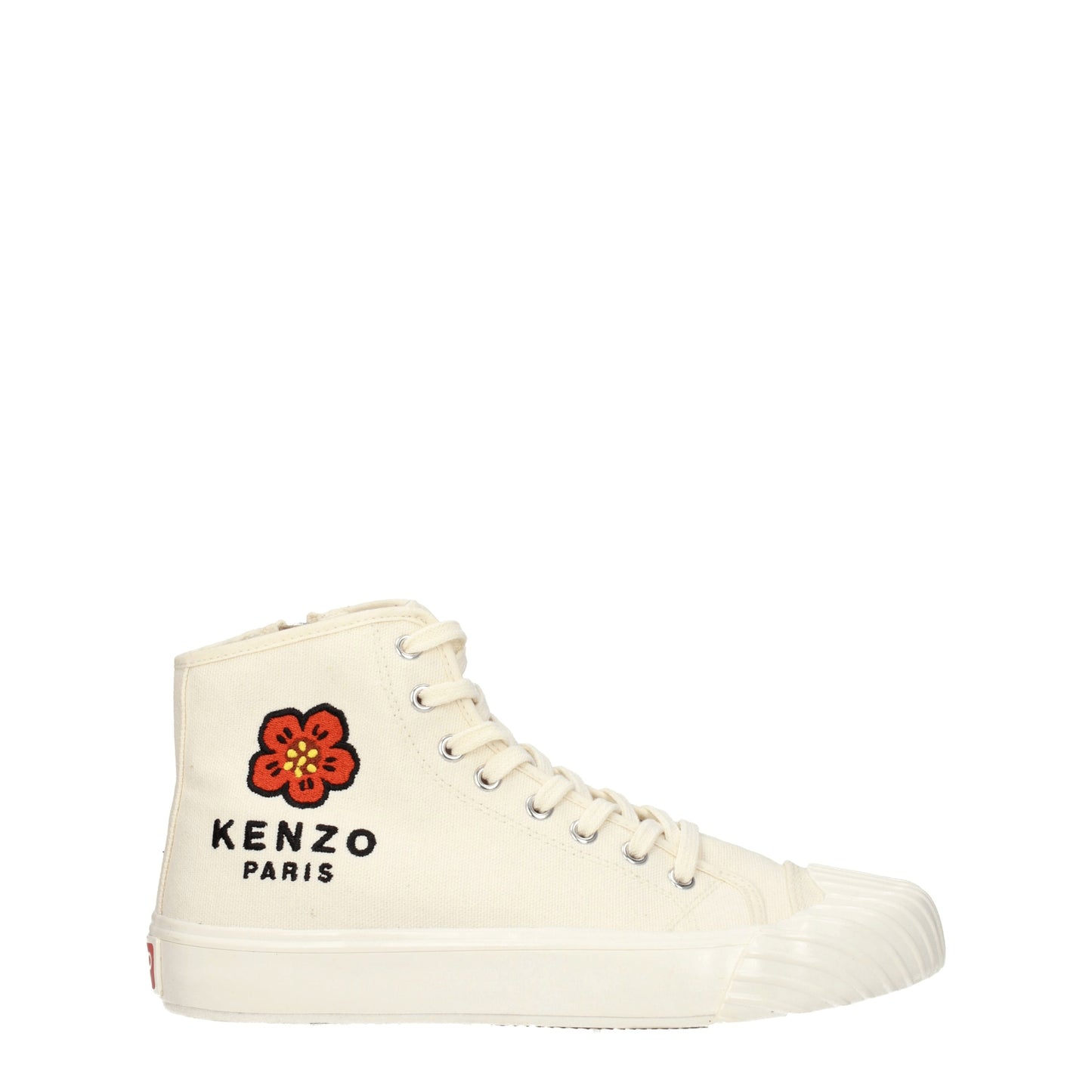 Kenzo Men's Sneakers in Fabric  White/Cream