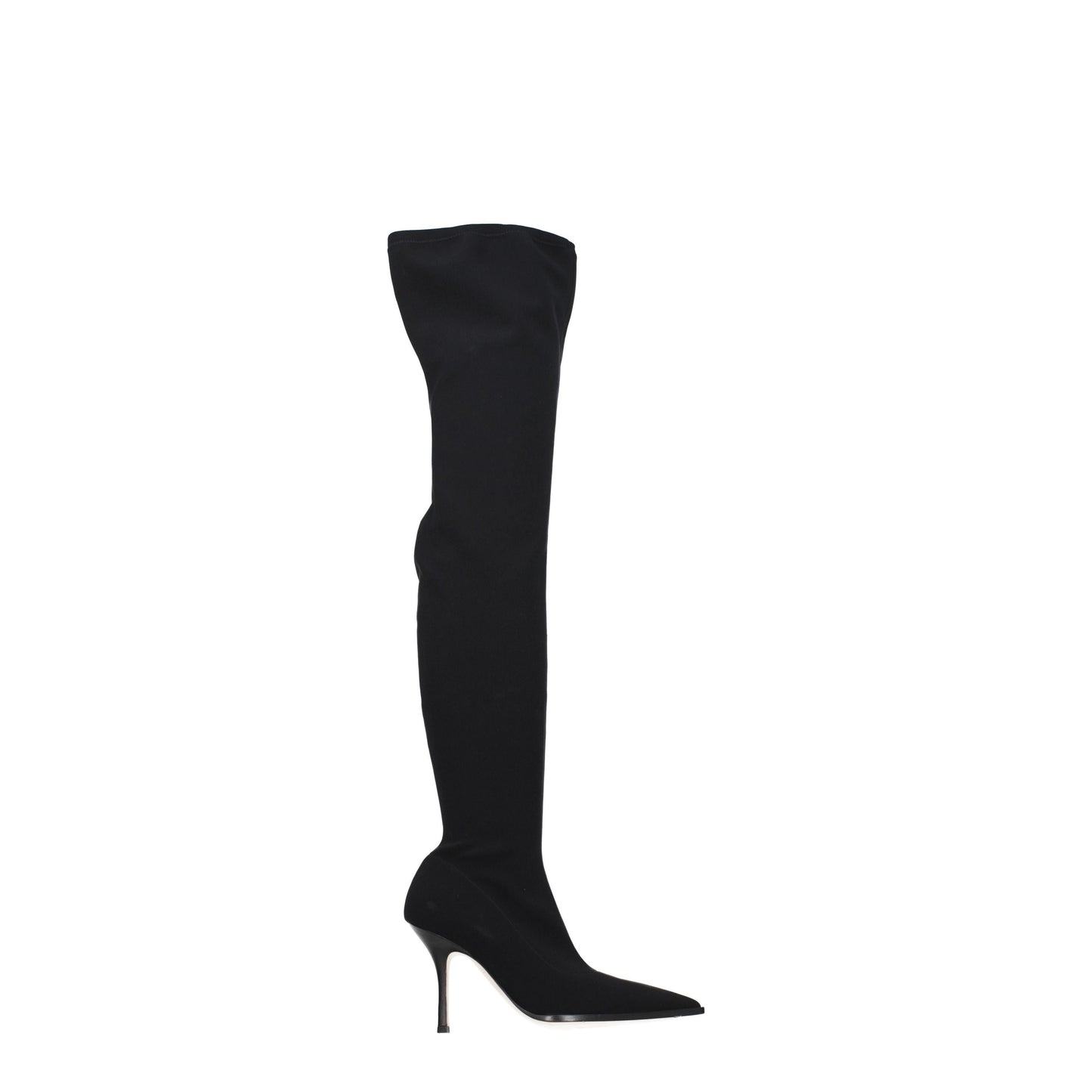 Paris Texas Women's Boots in Fabric  Black