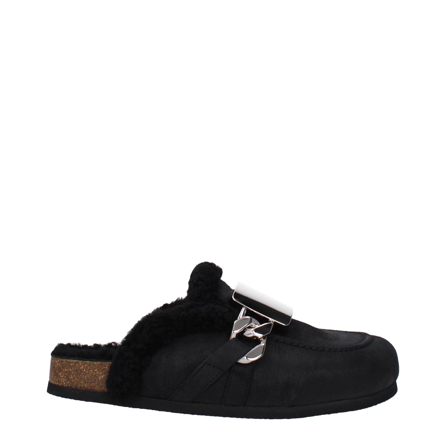 Jw Anderson Sandals & Slippers Men Suede Black