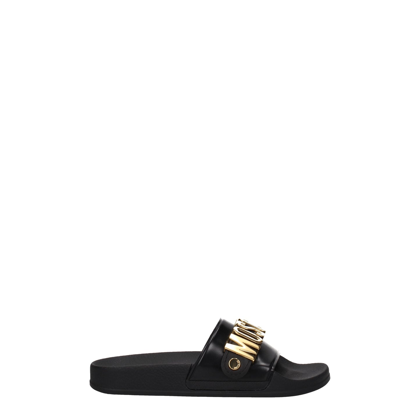 Moschino Women's Sandals & Slippers in PVC Black