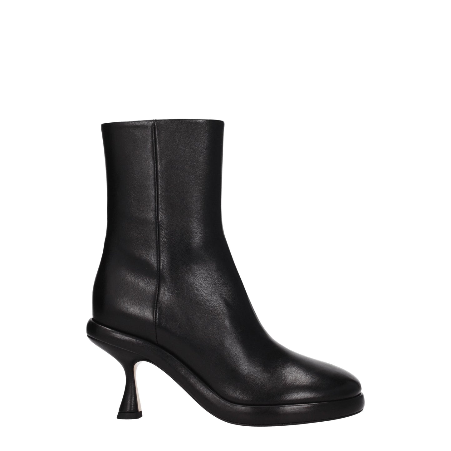 Wandler Women's Boots in Leather Black