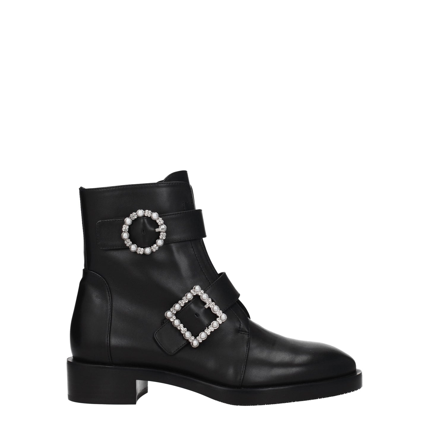 Stuart Weitzman Women's Boots in Leather Black