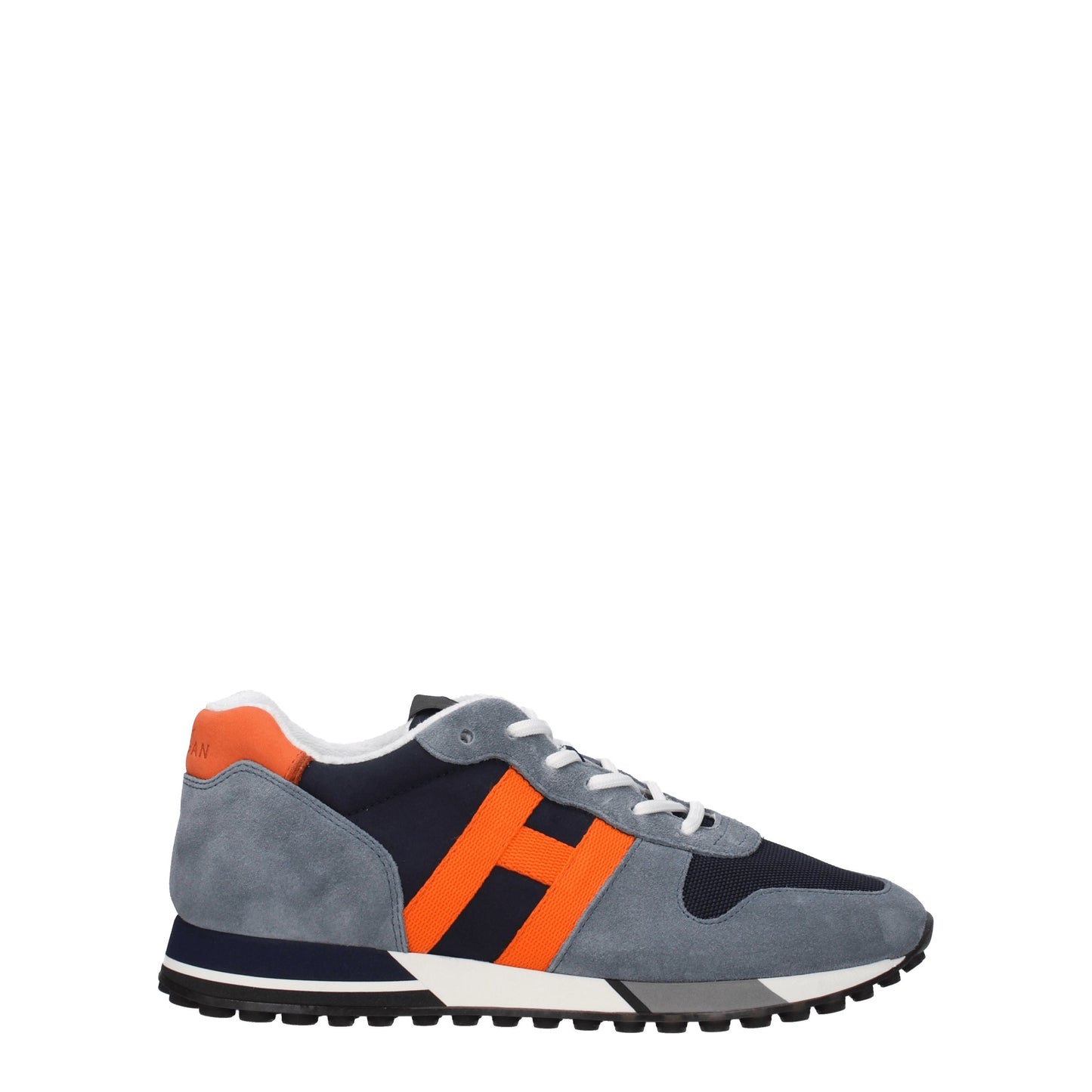 Hogan Men's Sneakers in Suede Blue/Calcite