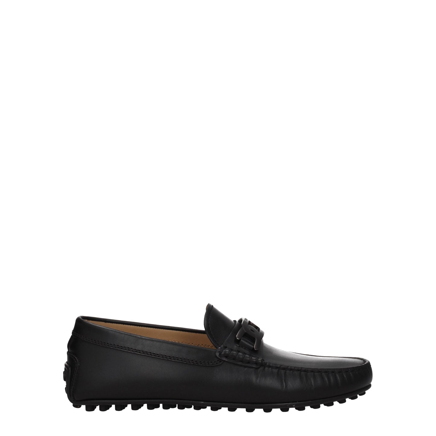 Tod's Men's Loafers in Leather Black