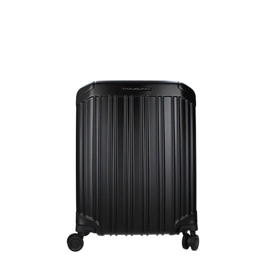 Piquadro Trolley Men Polycarbonate Black