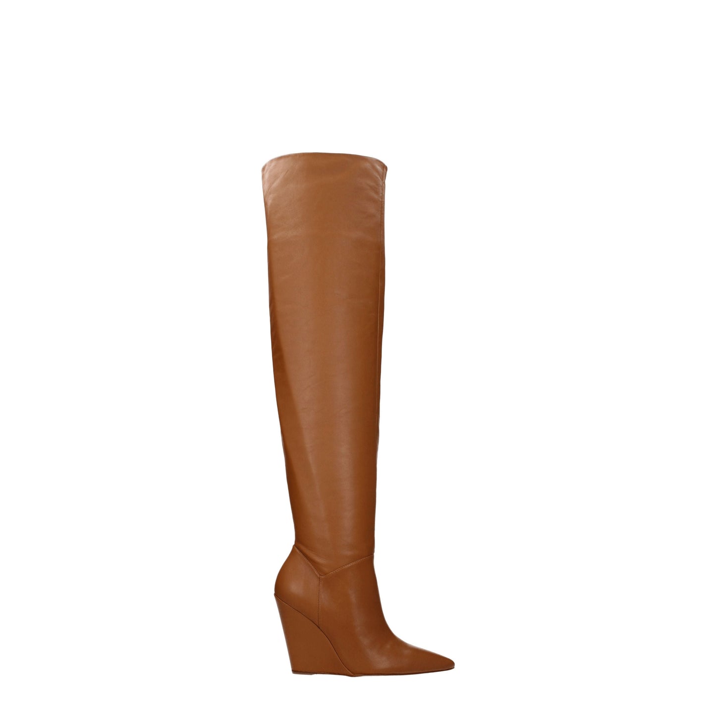 Stuart Weitzman Women's Boots in Leather Brown/Caramel