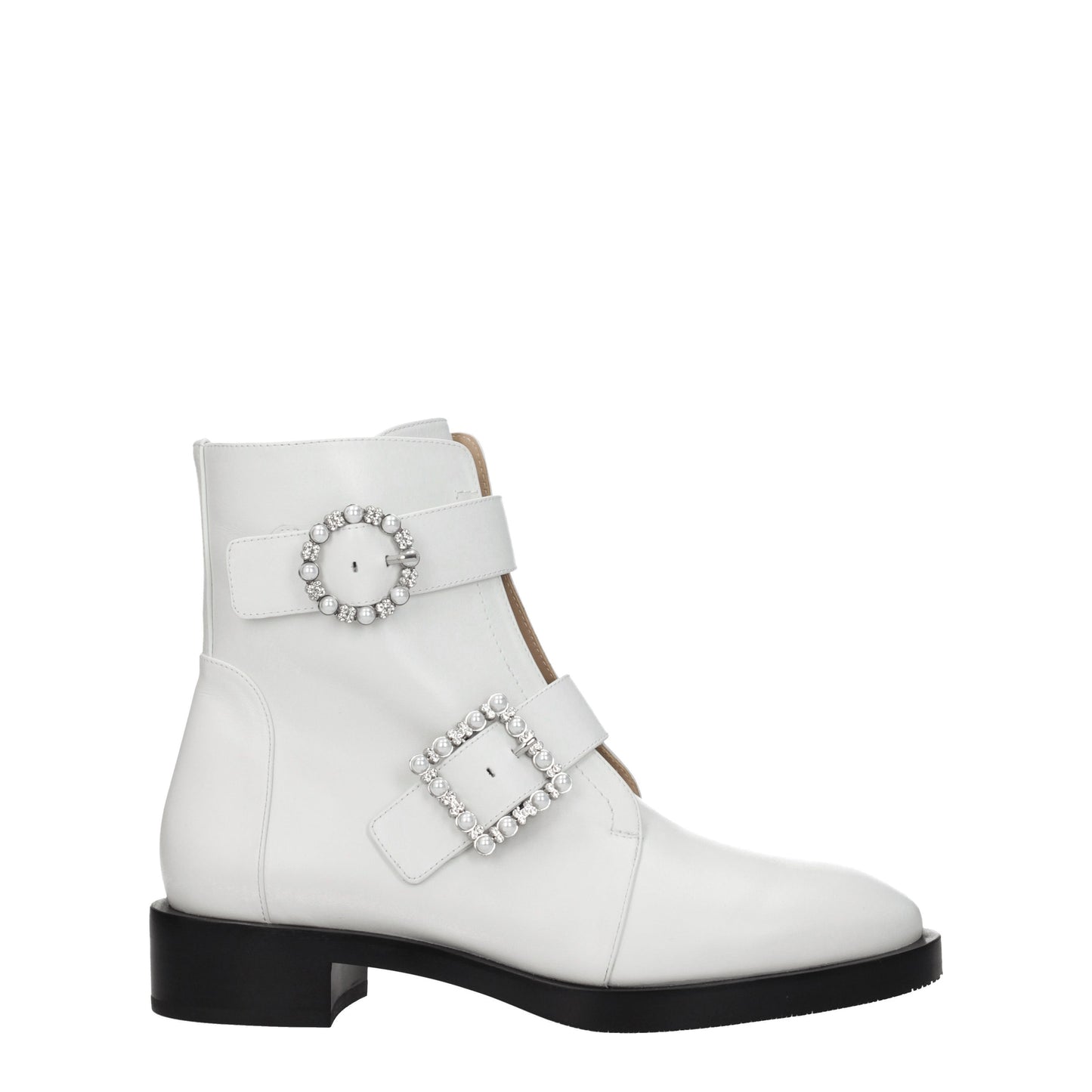 Stuart Weitzman Women's Boots in Leather White