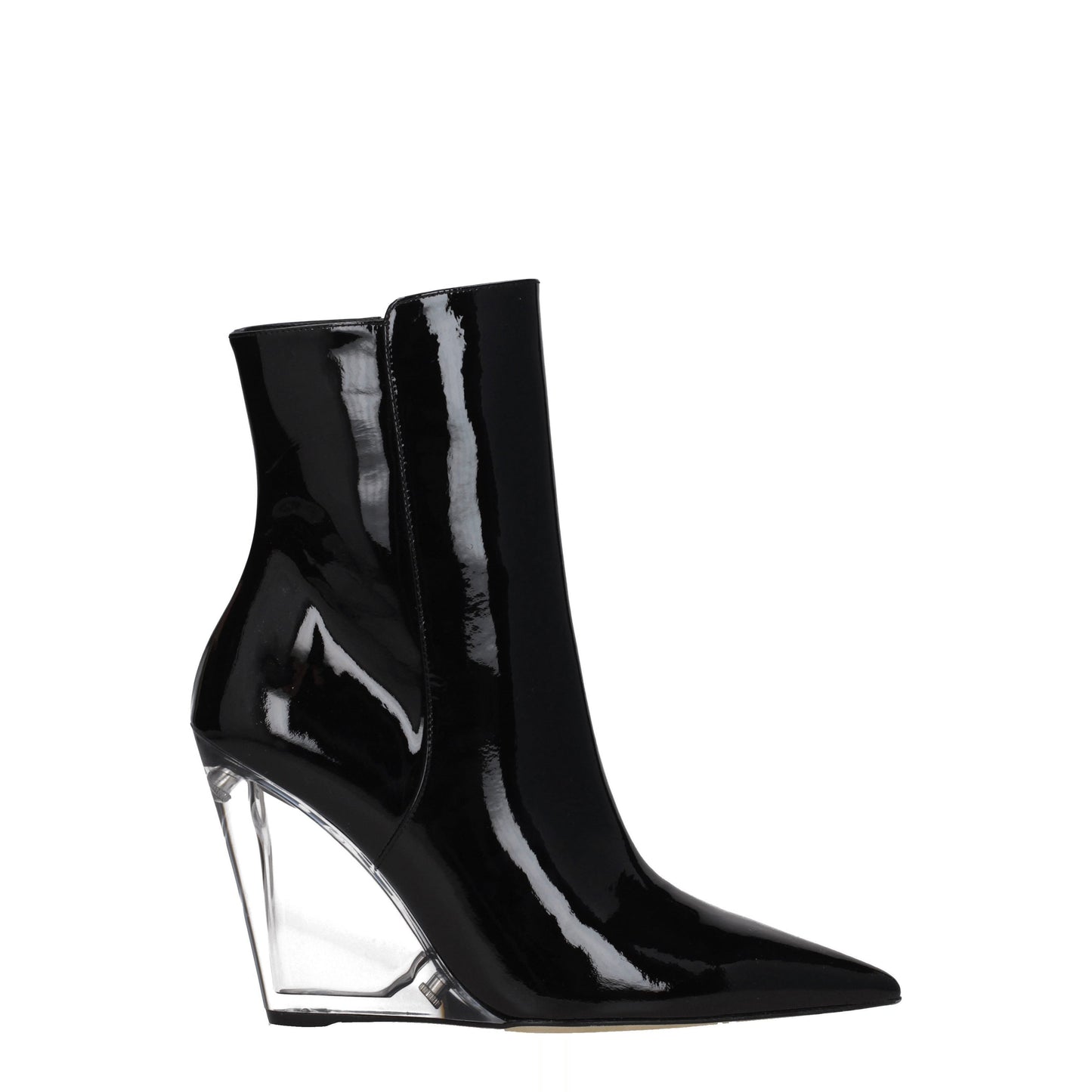 Stuart Weitzman Women's Boots in Patent Leather Black