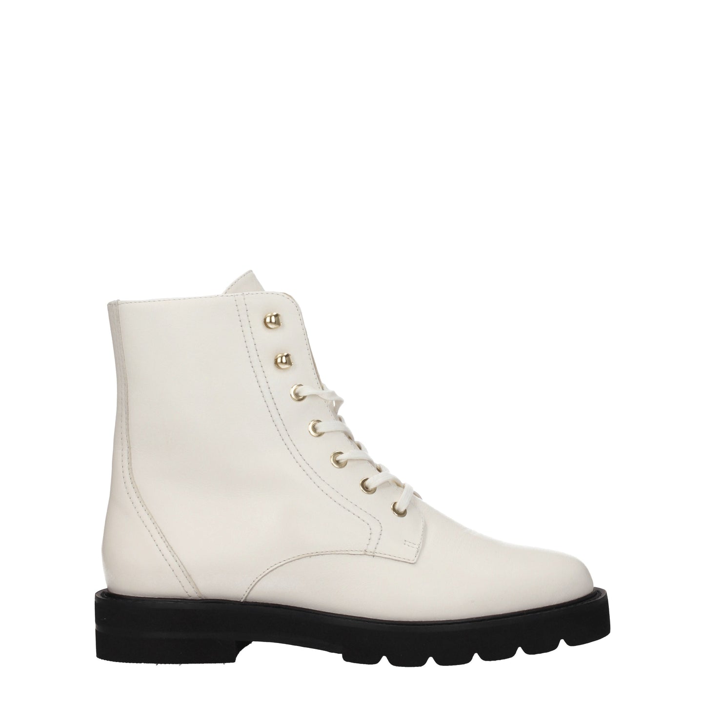 Stuart Weitzman Women's Boots in Leather White/Cream