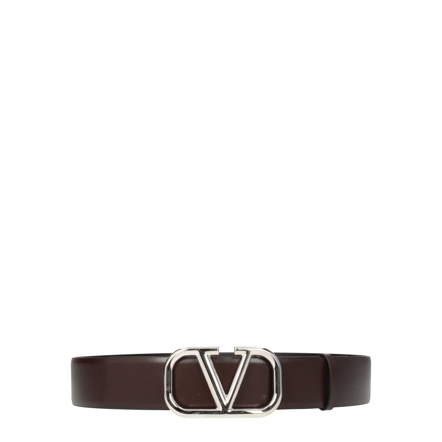 Valentino Garavani Belts Men Leather Brown/Black