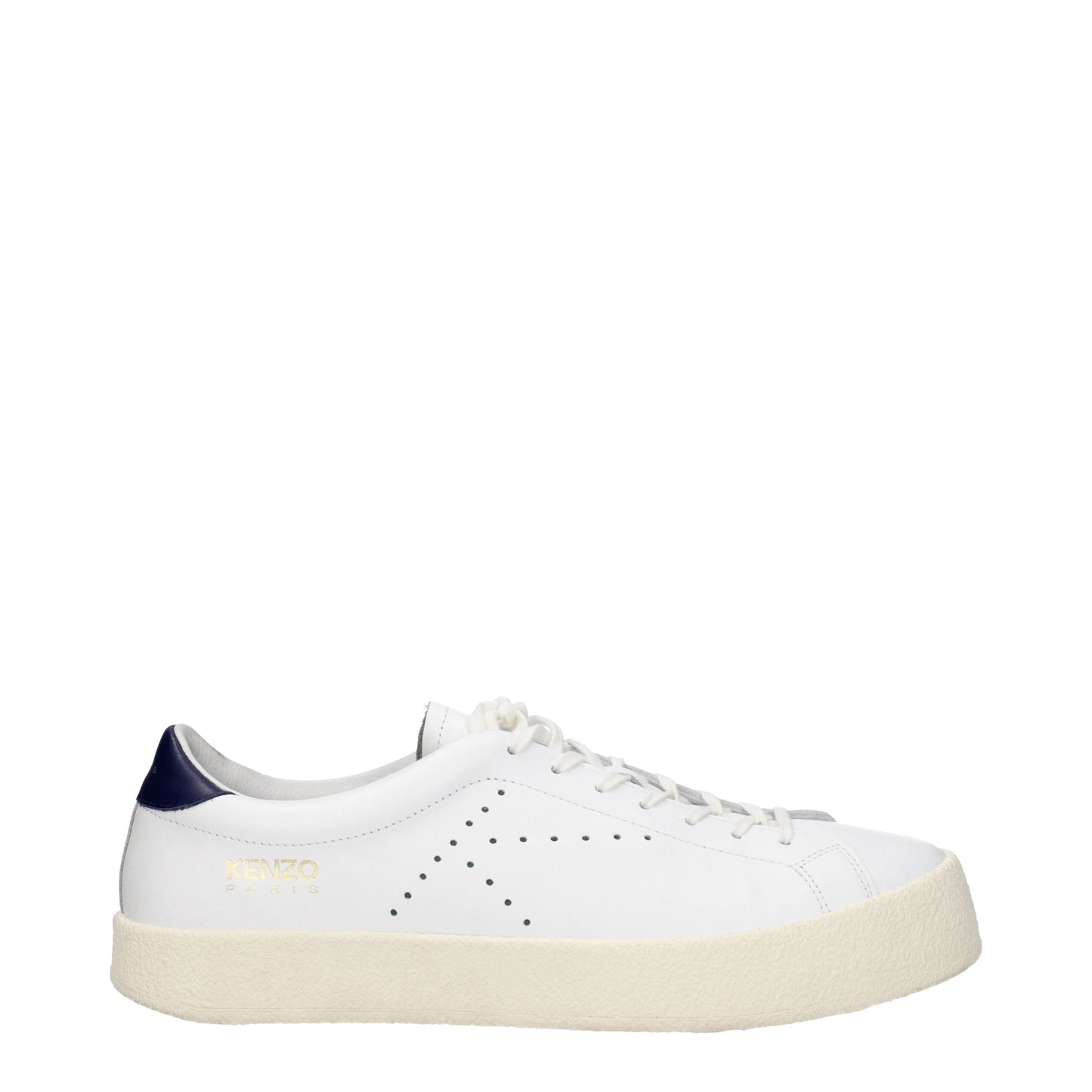 Kenzo Men's Sneakers in Leather White/Blue