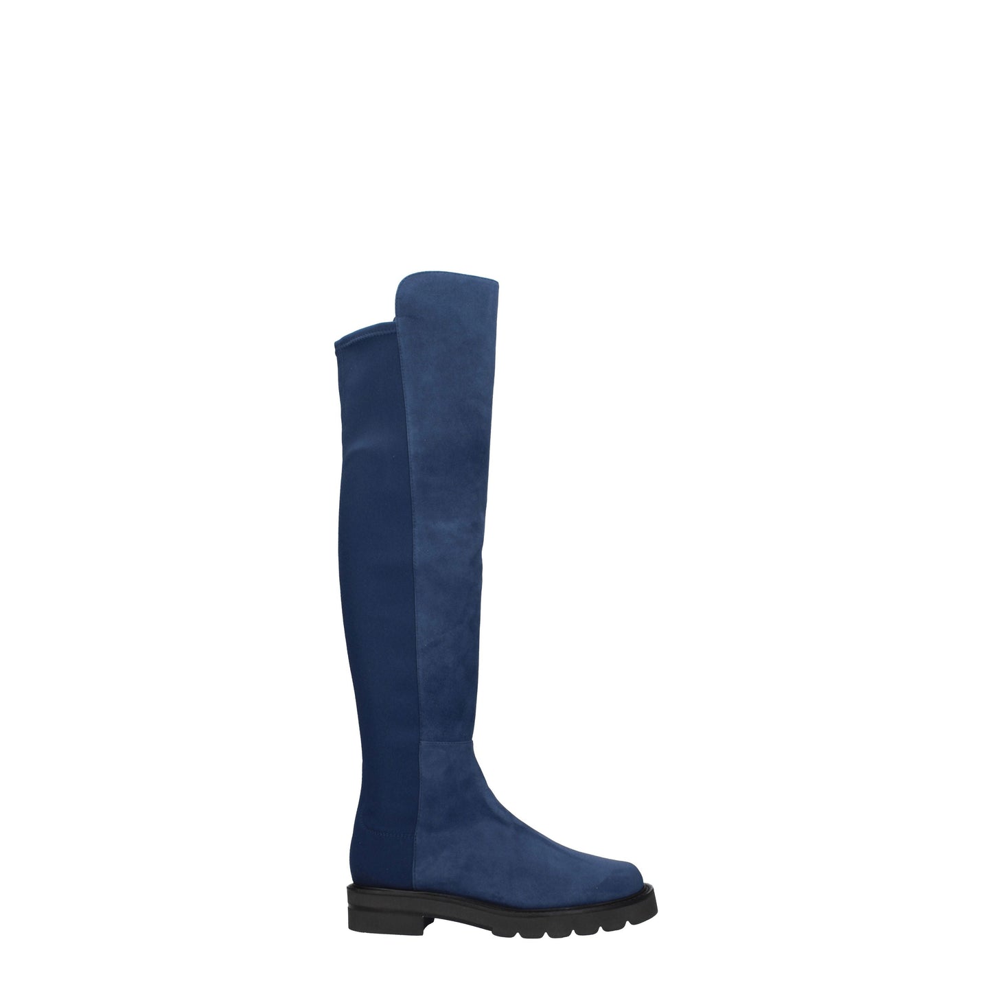 Stuart Weitzman Women's Boots in Suede Blue/Indigo