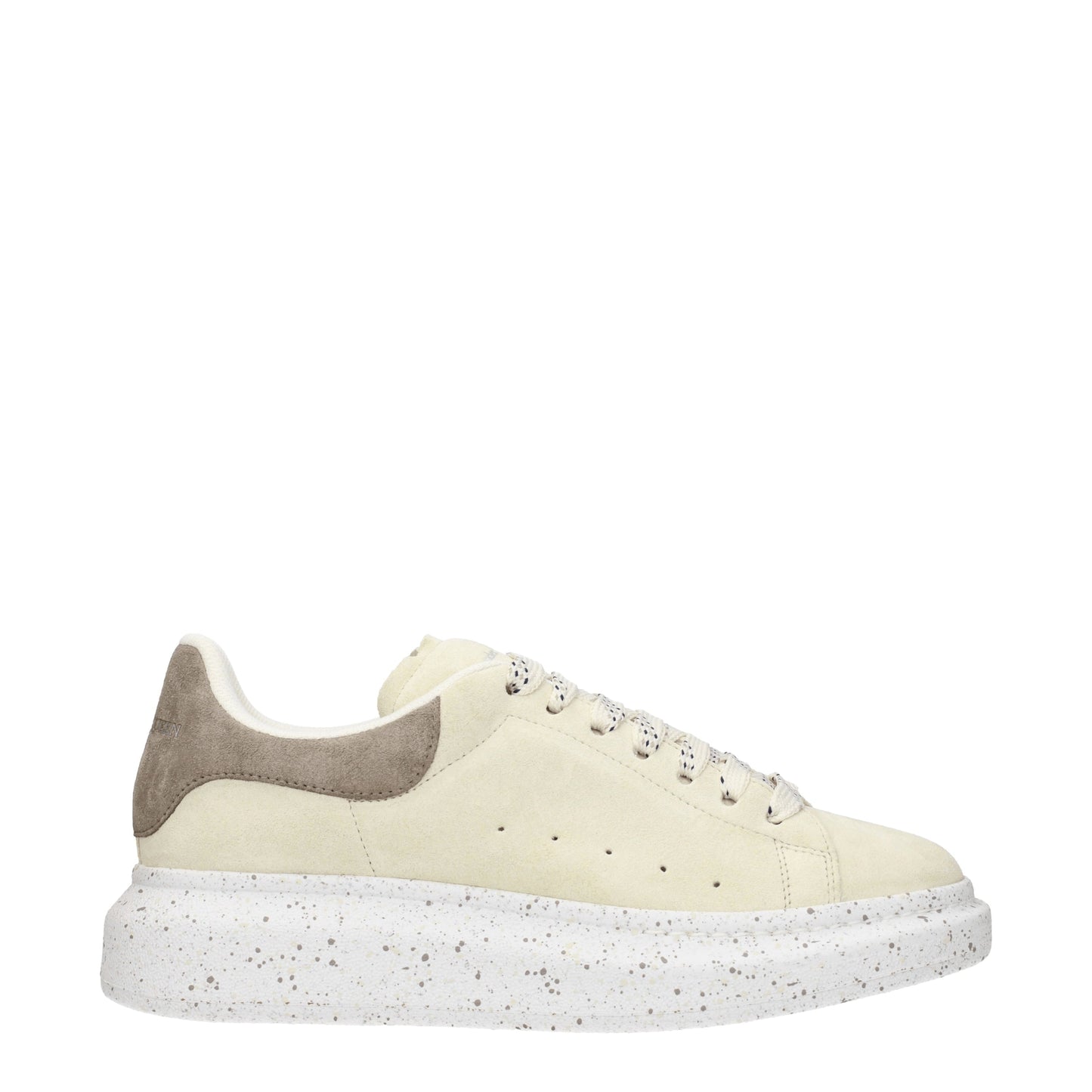 Alexander McQueen Men's Sneakers in Suede Beige/Stone