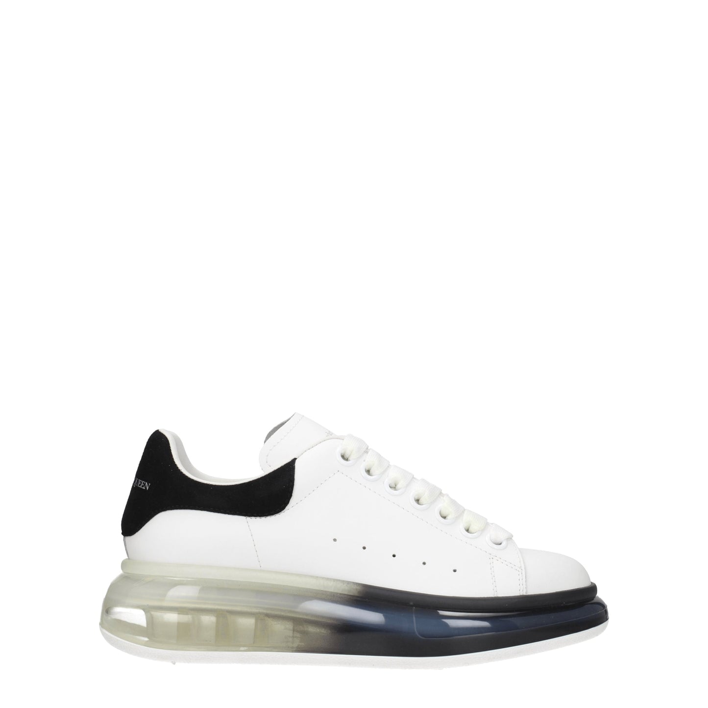 Alexander McQueen Women's Sneakers in Leather White/Black