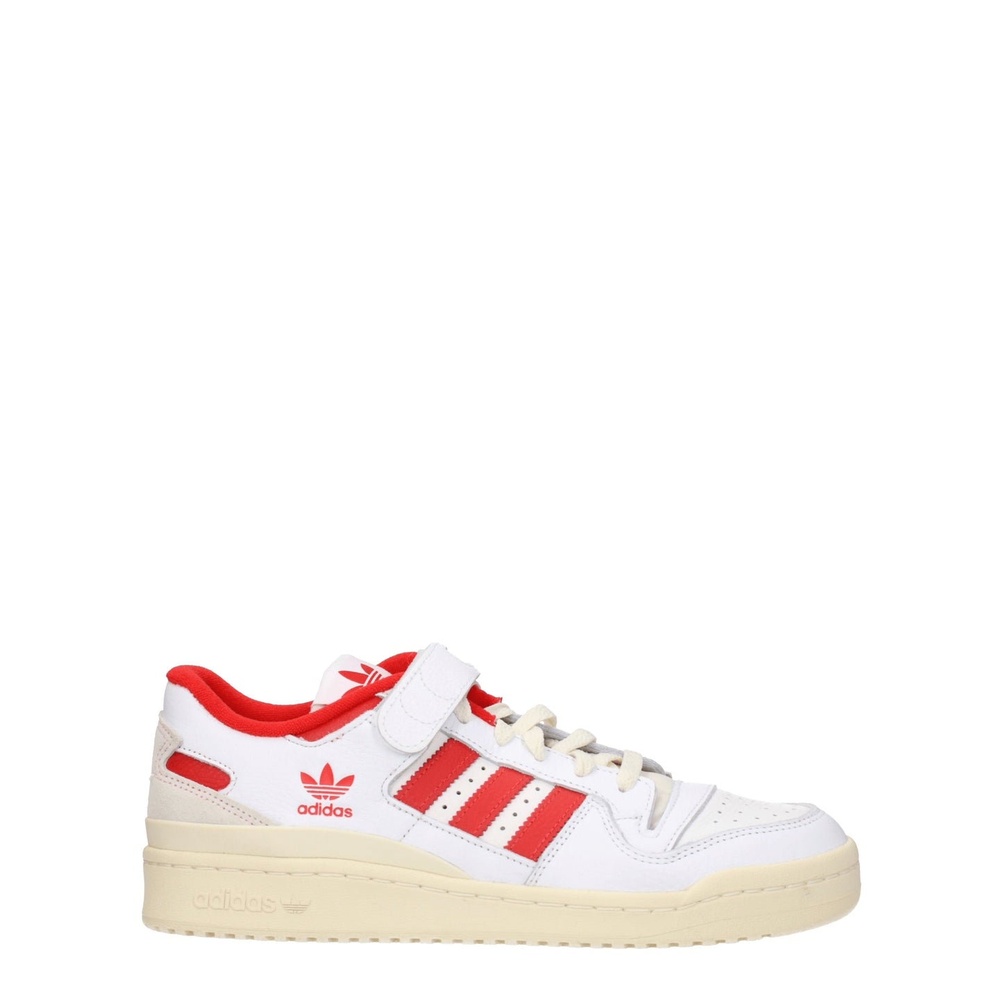 Adidas Men's Sneakers in Leather White/Red