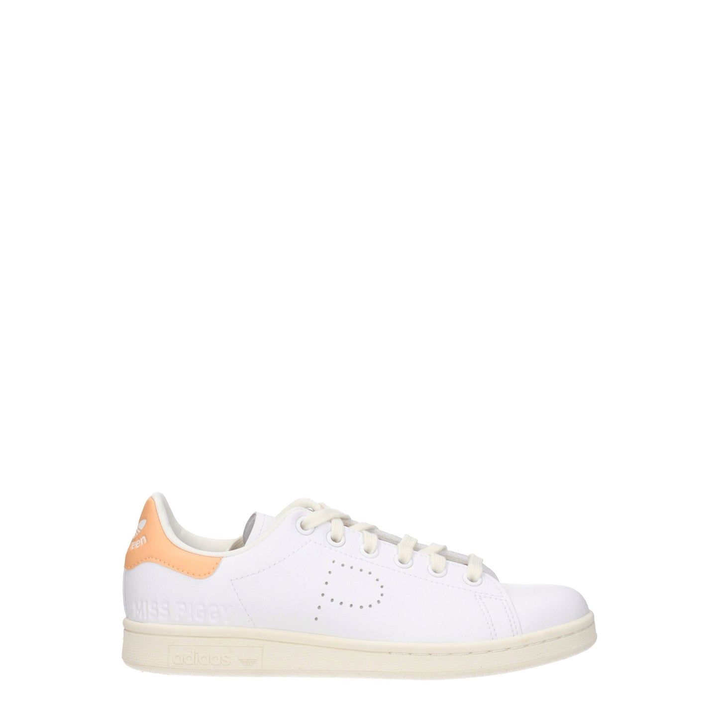 Adidas Women's Sneakers in Eco Leather White/Salmon