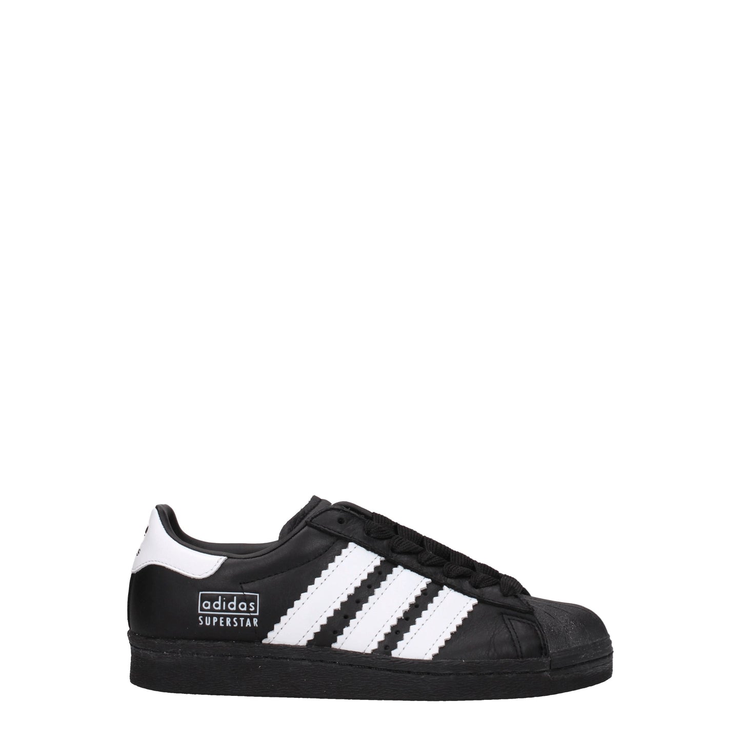 Adidas Women's Sneakers in Leather Black/White