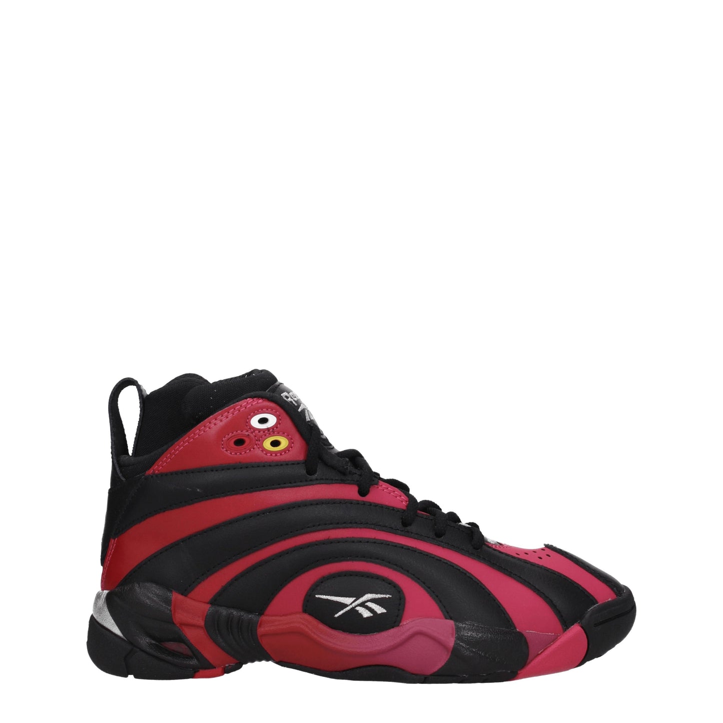 Reebok Men's Sneakers in Leather Fuchsia/Black