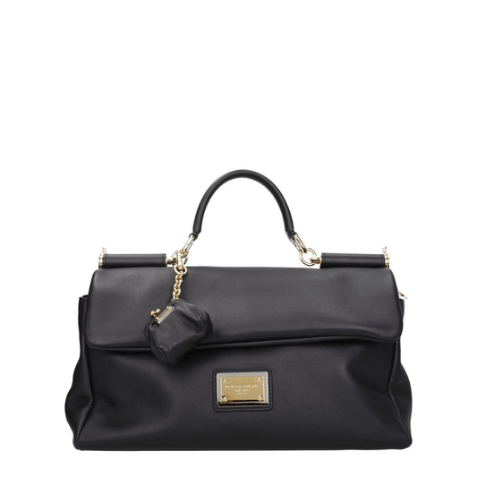 Dolce&Gabbana Handbags Women Leather Black