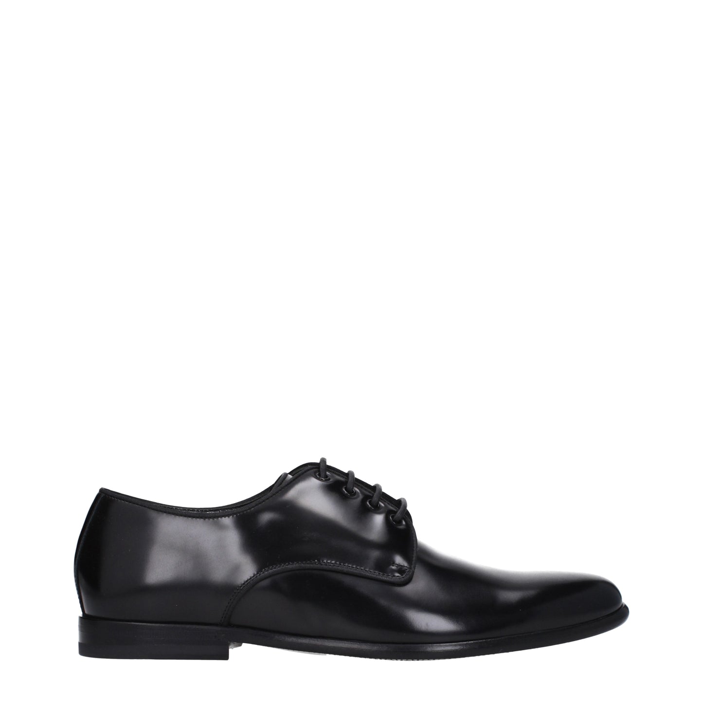 Dolce&Gabbana Men's Lace ups in Leather Black