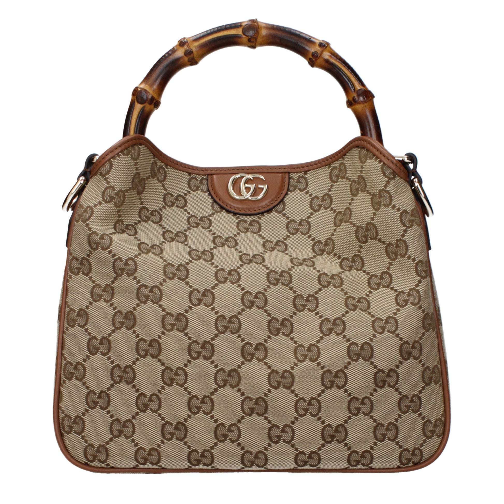 Gucci Handbags Women Fabric  Beige/Brown