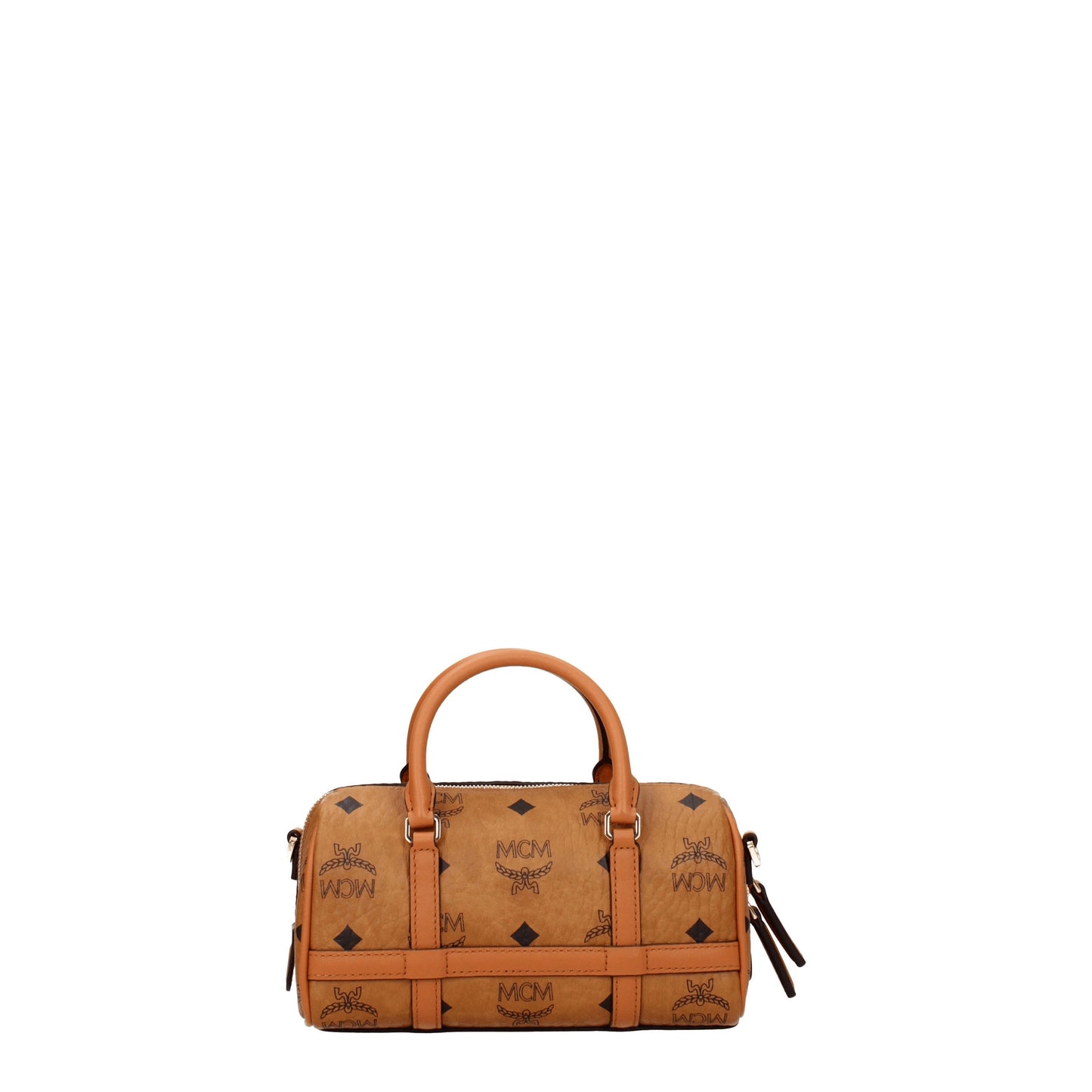 MCM Handbags Women Leather Brown/Cognac