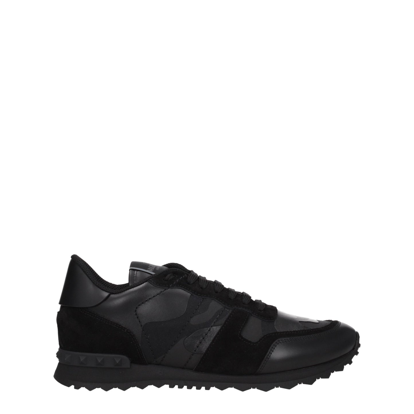 Valentino Garavani Men's Sneakers in Leather Black