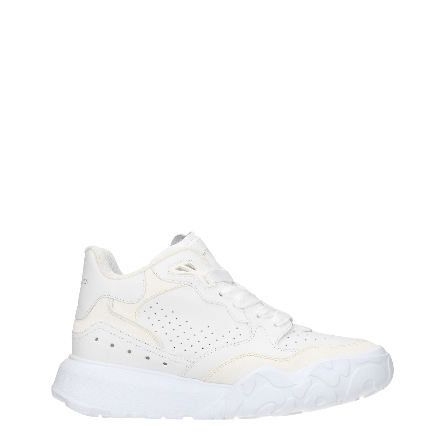 Alexander McQueen Women's Sneakers in Leather White