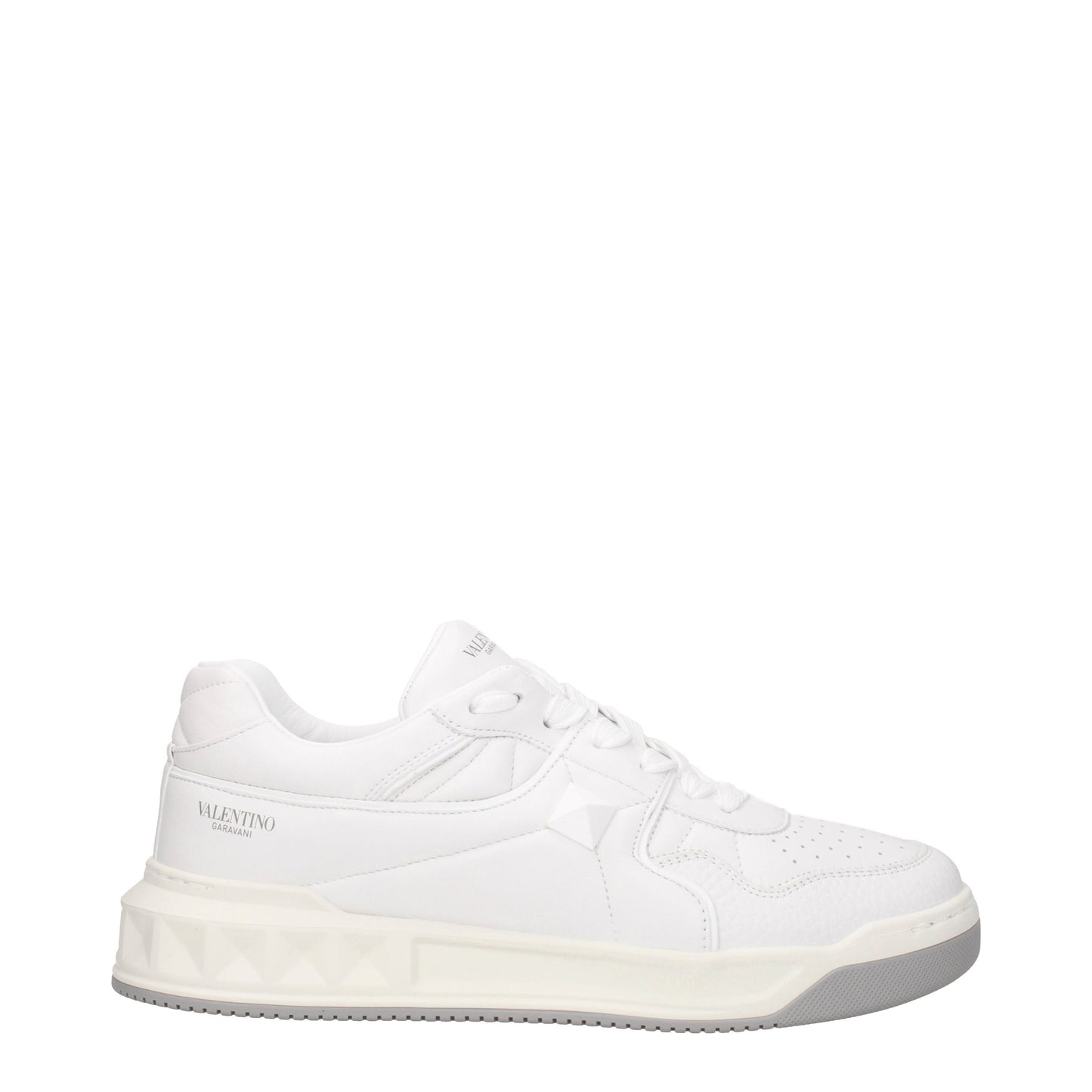 Valentino Garavani Men's Sneakers in Leather White/Optic White