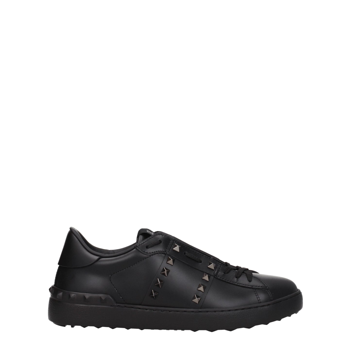 Valentino Garavani Men's Sneakers in Leather Black