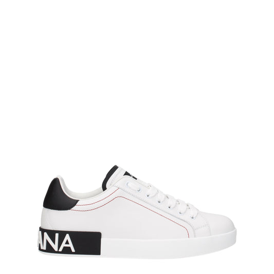 Dolce&Gabbana Sneakers Men Leather White