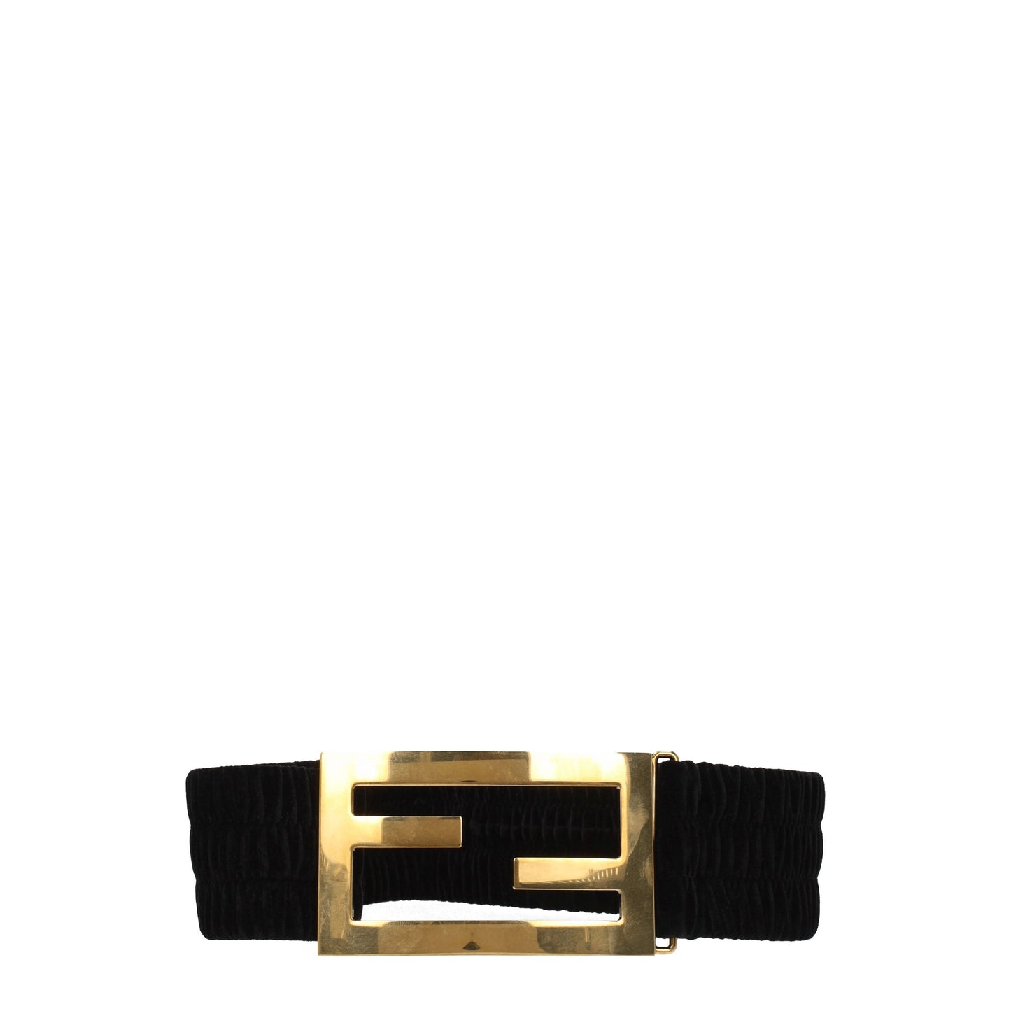 Fendi Belts Women Velvet Black