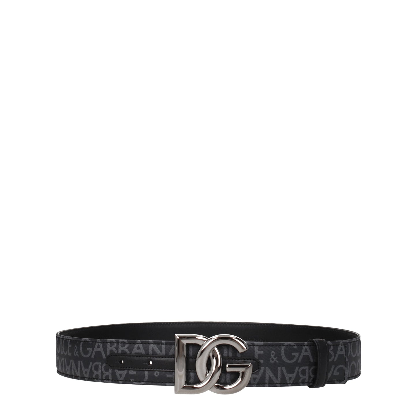 Dolce&Gabbana Belts Men Fabric  Black