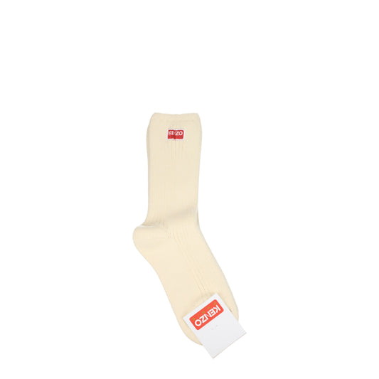 Kenzo Socks Men Cotton Beige