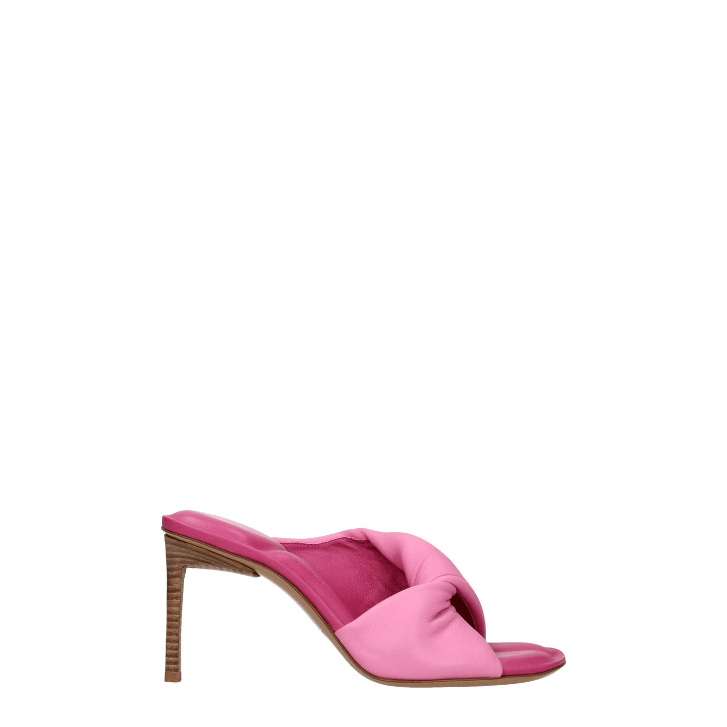 Jacquemus Women's Sandals in Leather Pink