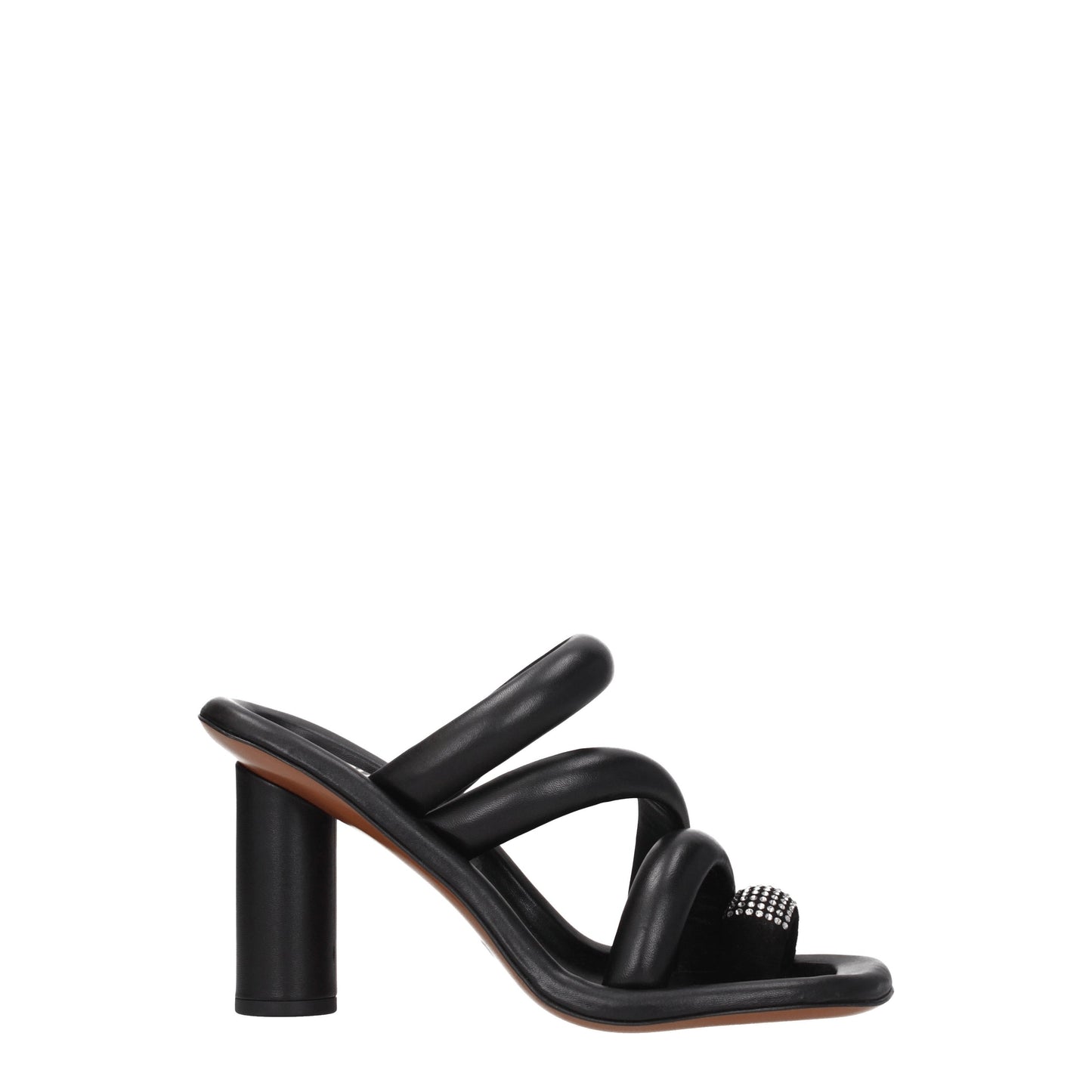 Ambush Women's Sandals in Leather Black