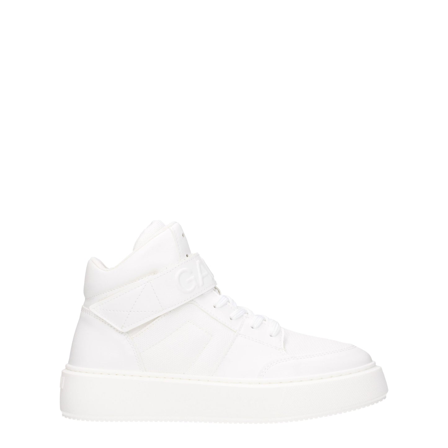 Ganni Women's Sneakers in Leather White