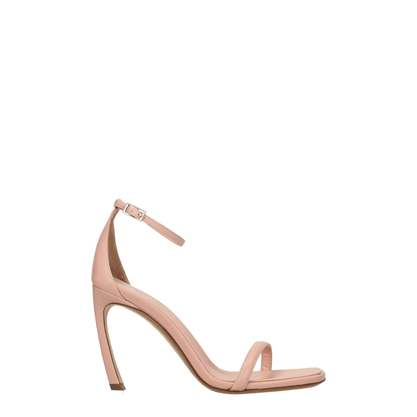 Lanvin Women's Sandals in Leather Pink/Apricot