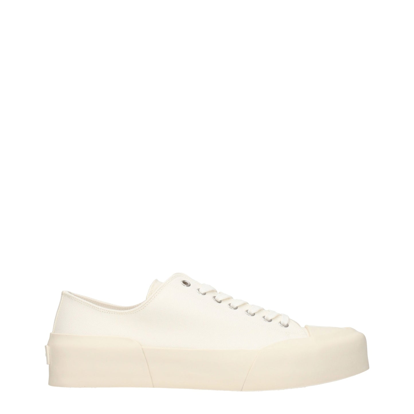 Jil Sander Men's Sneakers in Fabric  Beige/Ivory