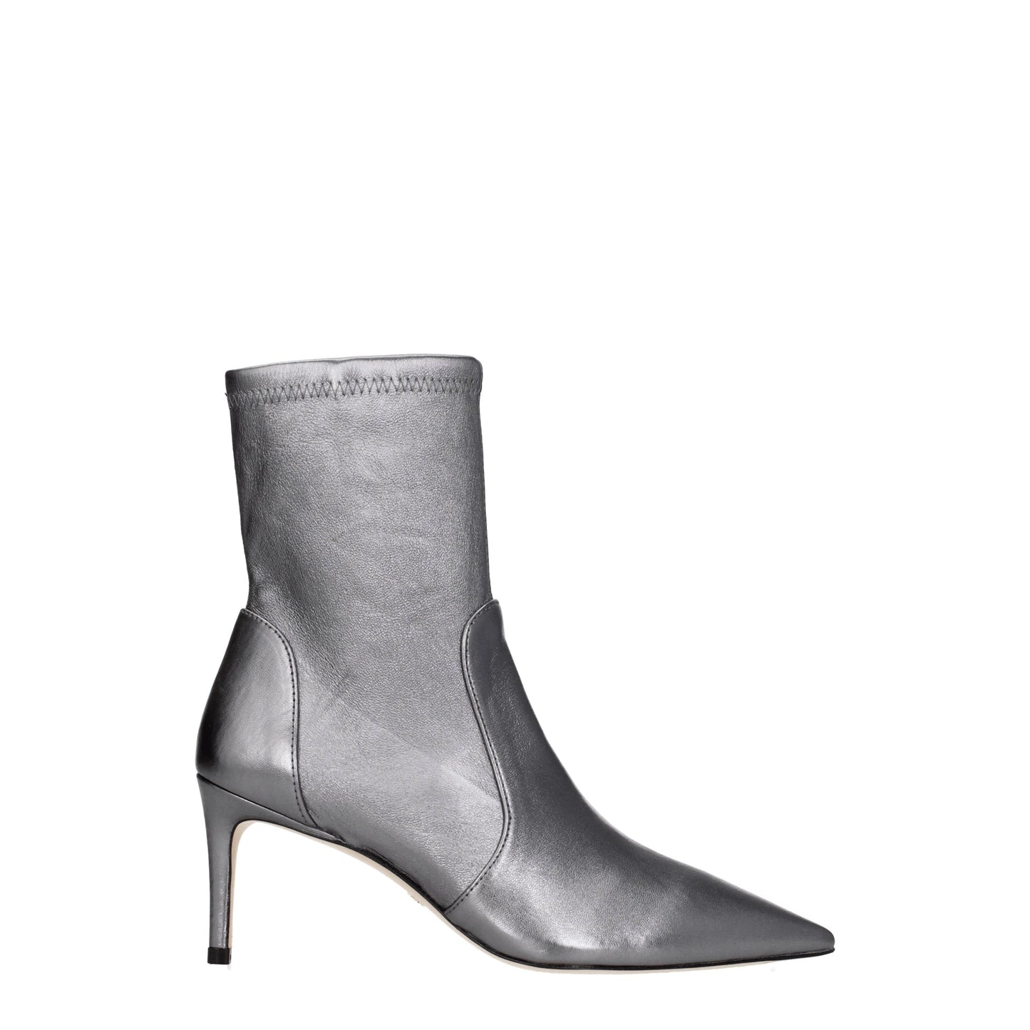 Stuart Weitzman Women's Boots in Leather Silver