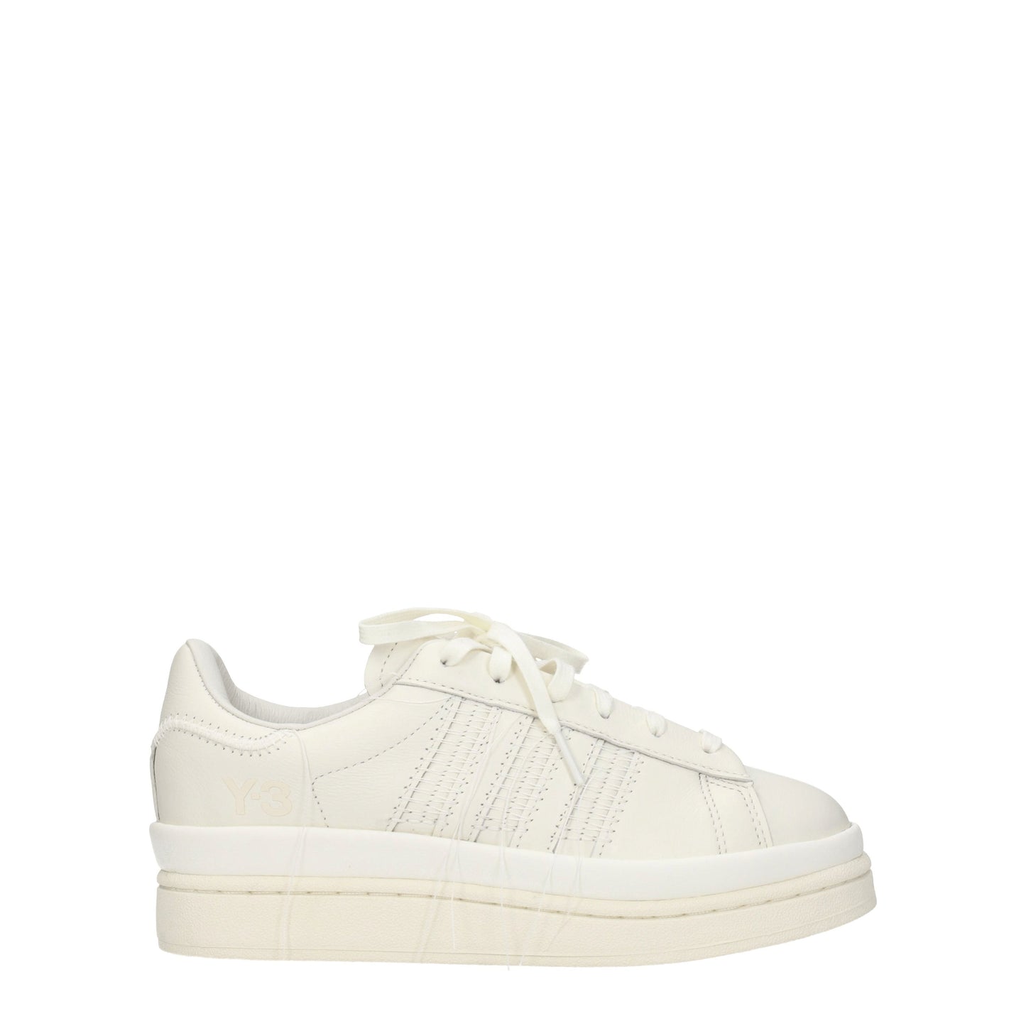 Y3 Yamamoto Women's Sneakers in Leather White/Ivory